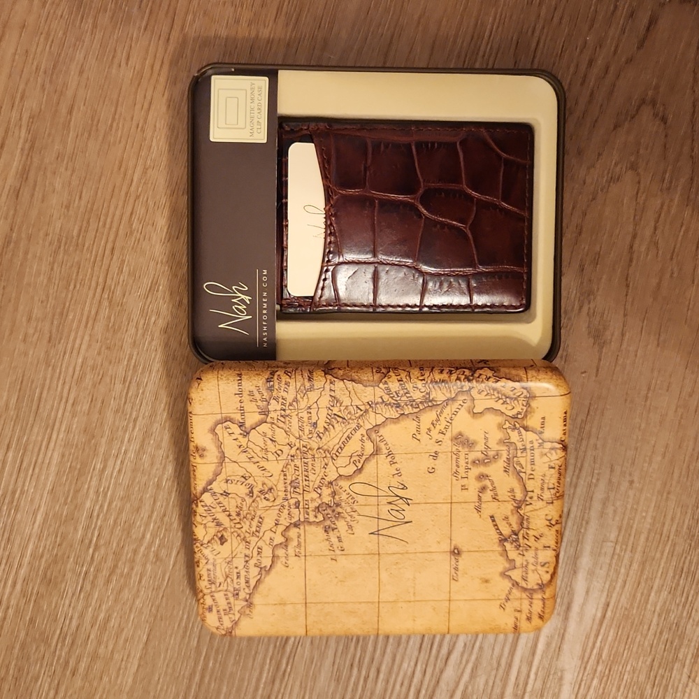 Nash Men's Magnetic Money Clip/Wallet